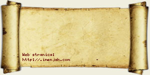 Alimpije Marinković vizit kartica